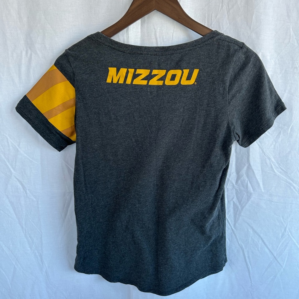 Nike Women's Black and Gold Graphic Tee - Picture 2 of 4